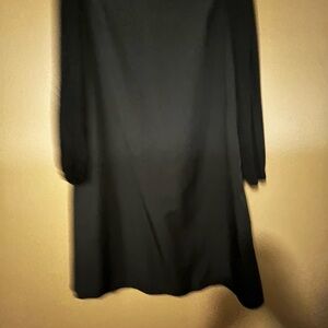 SHEIN Classic Black Long Sleeve Dress